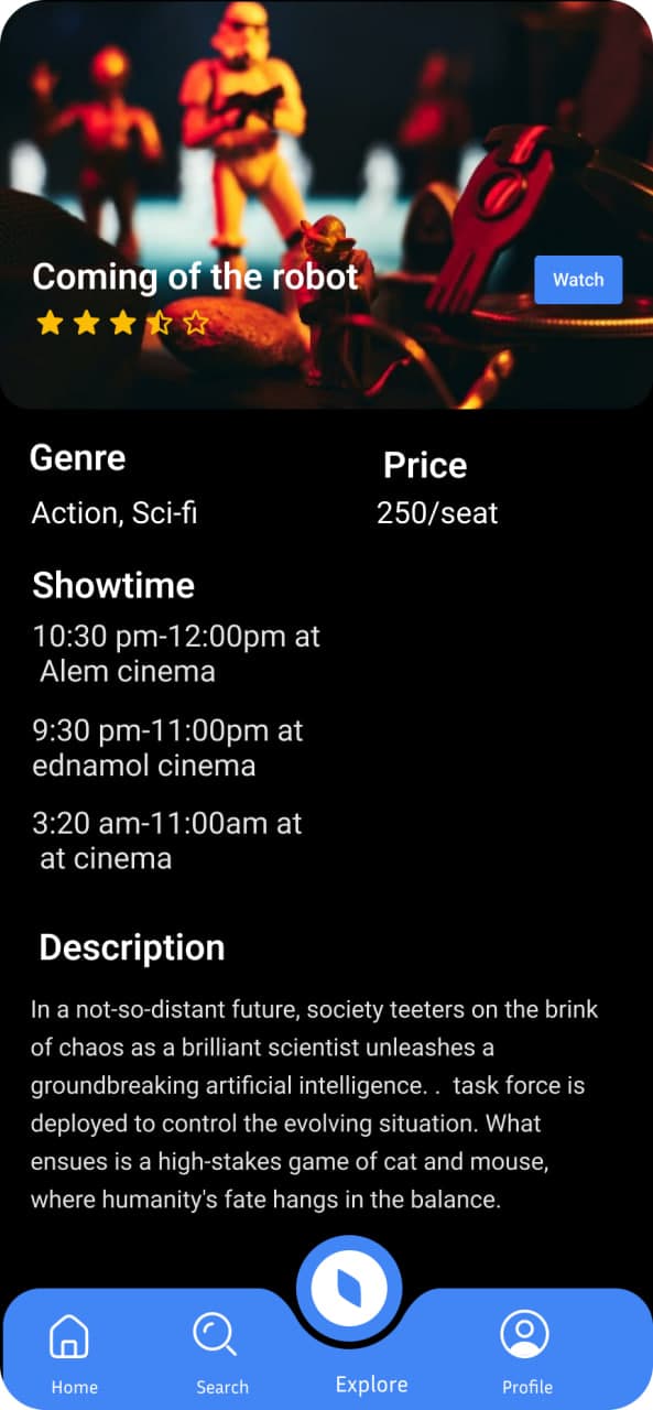 Cinema Booking
